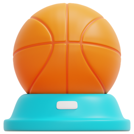 Basketball-Trophäe  3D Icon