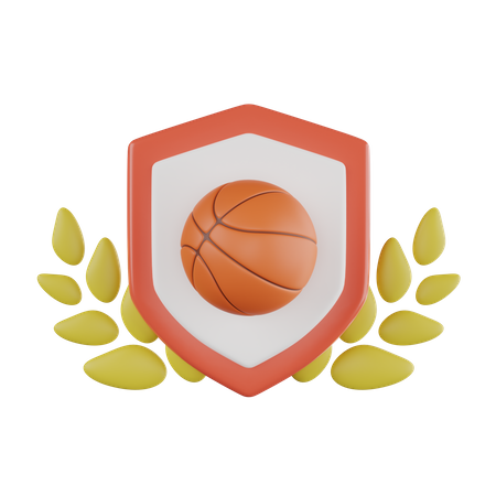 Basketball-Trophäe  3D Icon