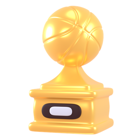 Basketball-Trophäe  3D Icon