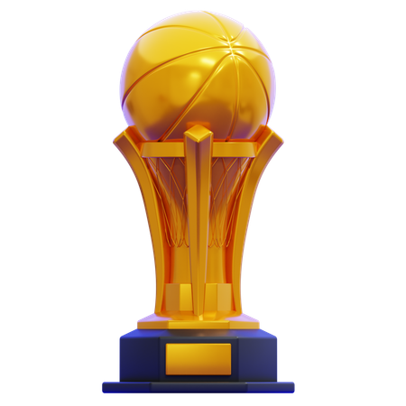 Basketball Trophy  3D Icon