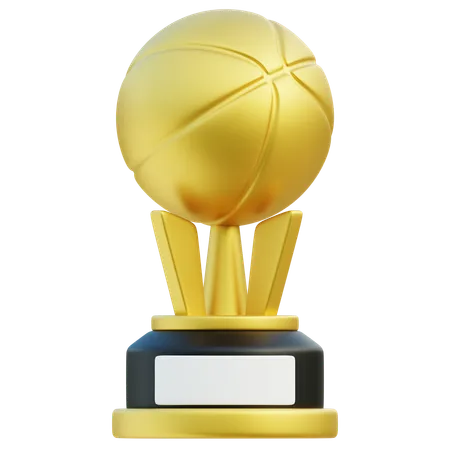 Basketball Trophy  3D Icon