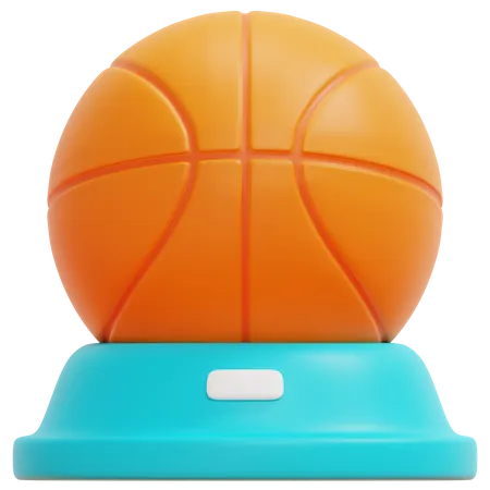 Basketball Trophy  3D Icon