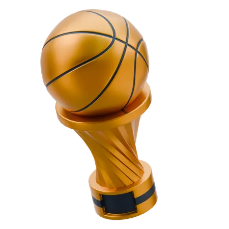 Basketball Trophy  3D Icon