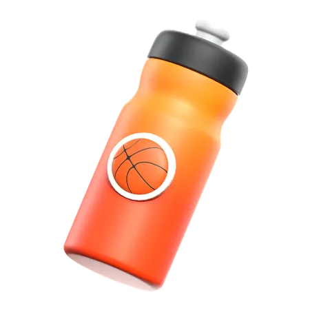 Basketball Water Bottle  3D Icon
