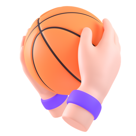 Basketball-Wurfgeste  3D Icon