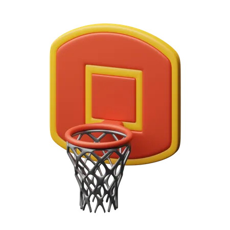 Basketballkorb  3D Icon