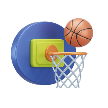 Basketball-Netz  3D Icon