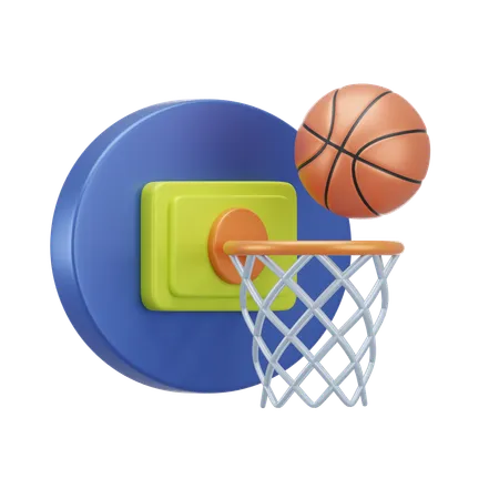 Basketball-Netz  3D Icon