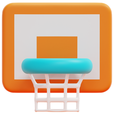 Basketball-Netz  3D Icon