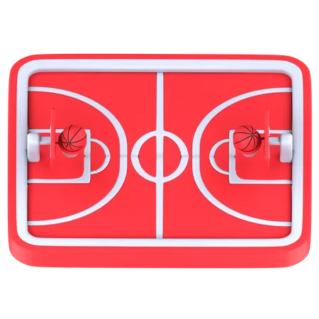 Basketball Platz  3D Icon