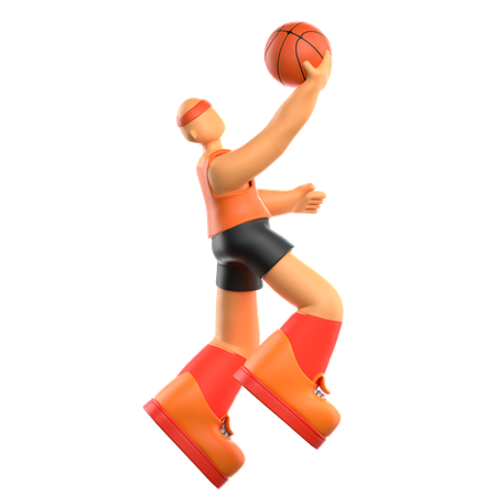 Basketball-Spieler  3D Icon