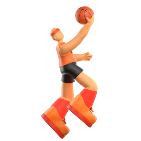 Basketball-Spieler  3D Icon