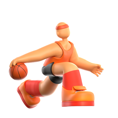 Basketball-Spieler  3D Icon