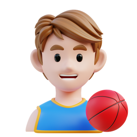 Basketball-Spieler  3D Icon