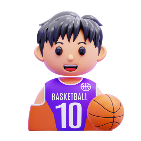 Basketball-Spieler  3D Icon