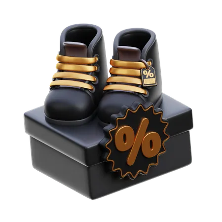 Soldes de baskets  3D Icon