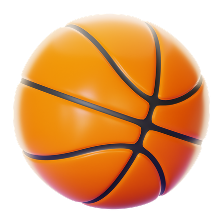 Basquetebol  3D Icon