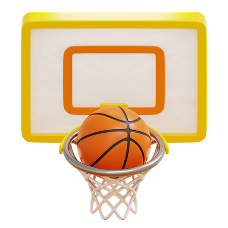 Basquetebol  3D Icon