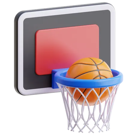 Basquetebol  3D Icon