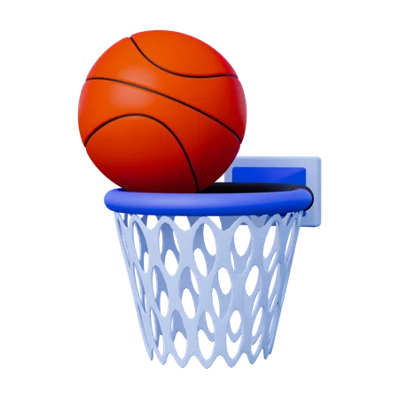 Basquetebol  3D Icon