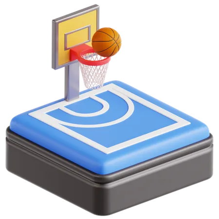 Basquetebol  3D Icon