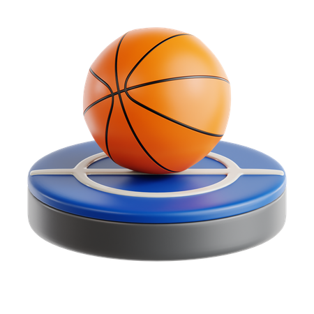 Basquetebol  3D Icon