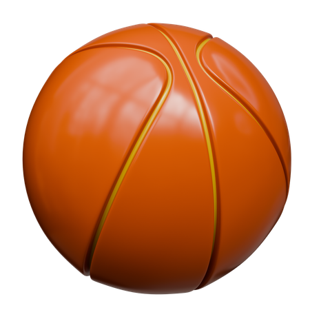 Basquetebol  3D Icon