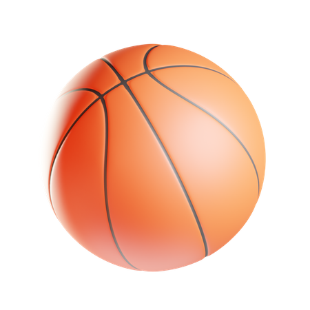 Basquetebol  3D Icon