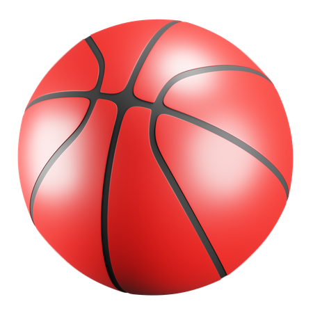 Basquetebol  3D Icon