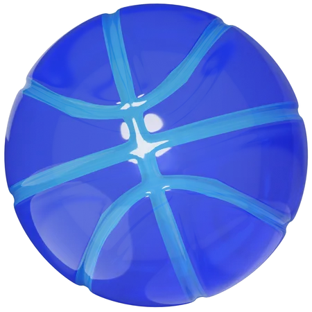 Basquetebol  3D Icon