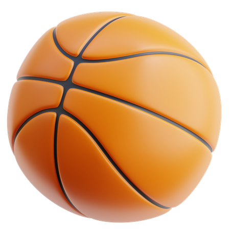 Basquetebol  3D Icon