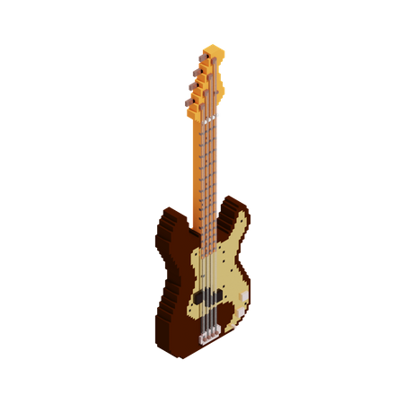 Bass  3D Icon