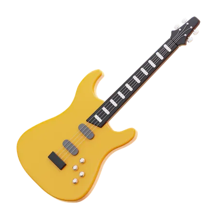 BASS GUITAR  3D Icon