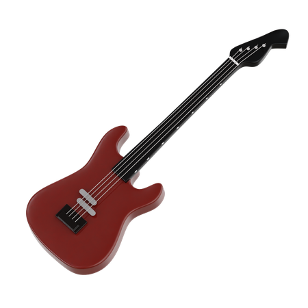 Bass Guitar  3D Icon