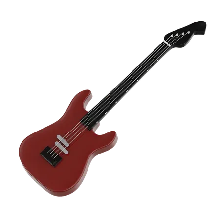 Bass Guitar  3D Icon