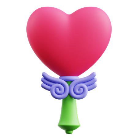 Bastão de amor  3D Icon