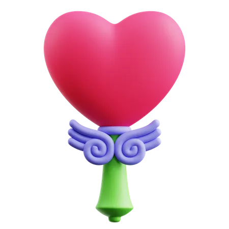 Bastão de amor  3D Icon