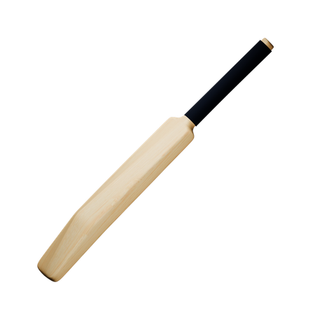 Bastão de cricket  3D Icon