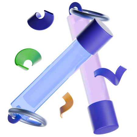 Bastão de neon  3D Icon