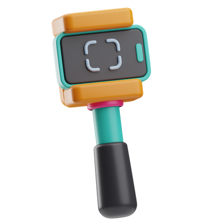 Bastão de selfie  3D Icon