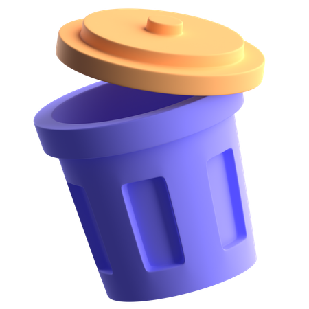 Basura  3D Icon