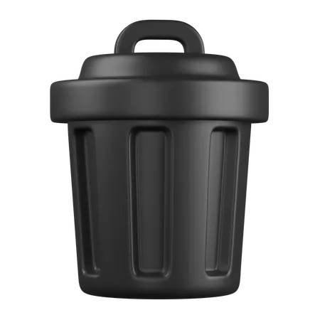 Basura  3D Icon