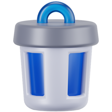 Basura  3D Icon