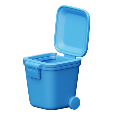 Basura  3D Icon