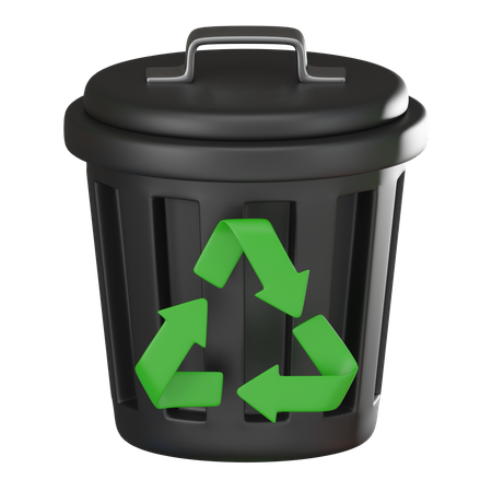 Basura  3D Icon