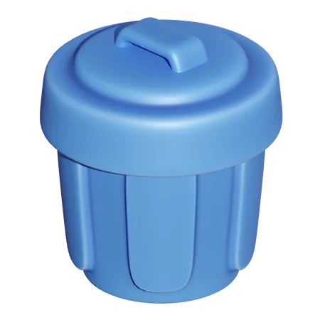 Basura  3D Icon