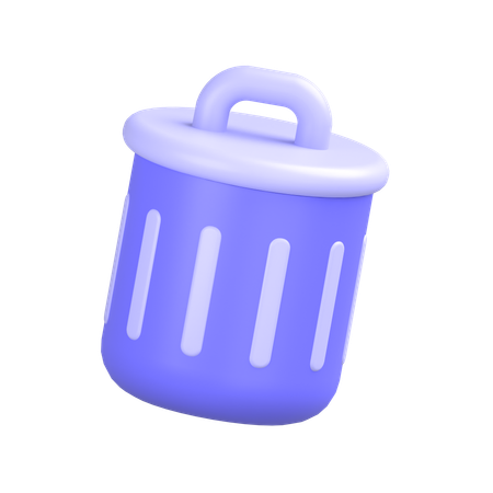 Basura  3D Icon