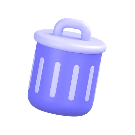 Basura  3D Icon