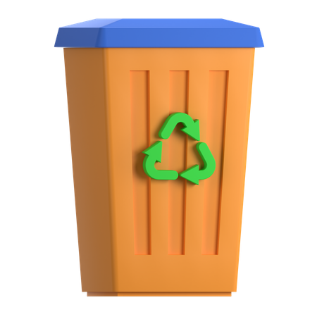 Basura  3D Icon