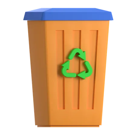 Basura  3D Icon